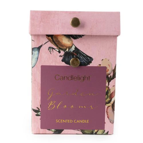 Garden Blooms and Plum Small Scented Candle - Image 2