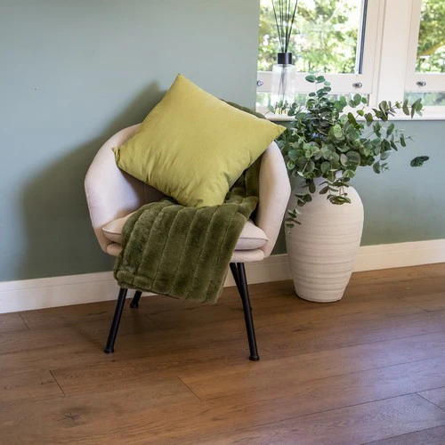 Green Square Cushion - Image 2