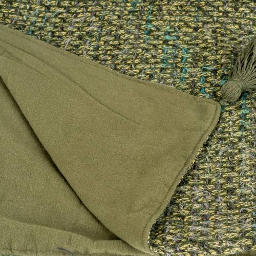 Green Tassel Throw - Image 2