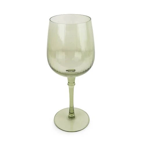Green Wine Glass - Image 2