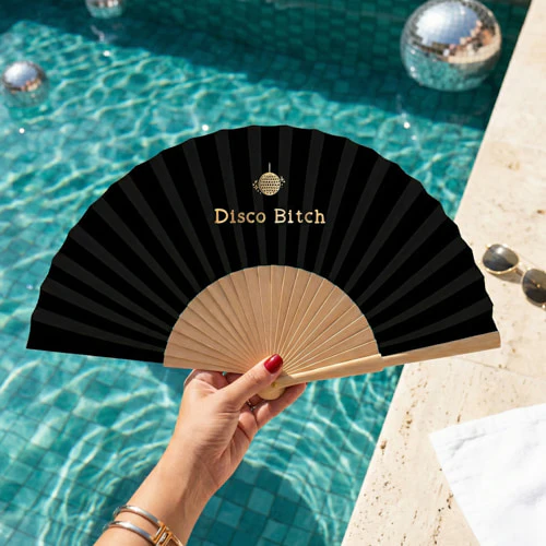 Hand Fan – Stylish Folding Statement Collection - Image 3