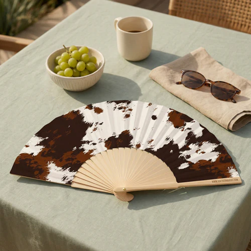 Hand Held Fan – Stylish Folding Classic Collection - Image 5