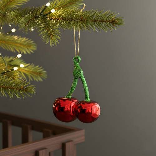 Hanging Cherries Christmas Tree Decoration