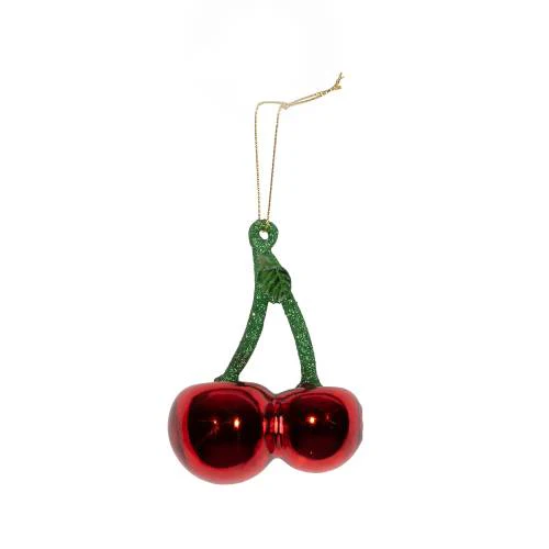 Hanging Cherries Christmas Tree Decoration - Image 3