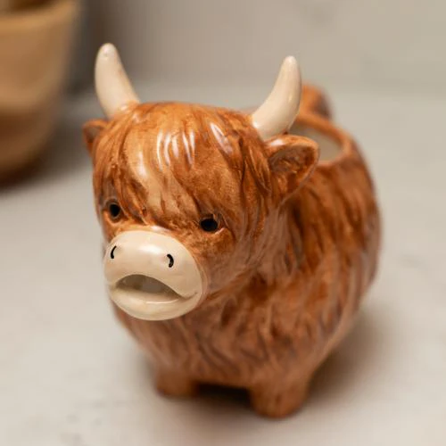 Highland Cow Gravy Boat - Image 2