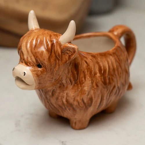 Highland Cow Gravy Boat - Image 5