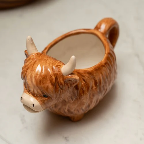 Highland Cow Gravy Boat - Image 6