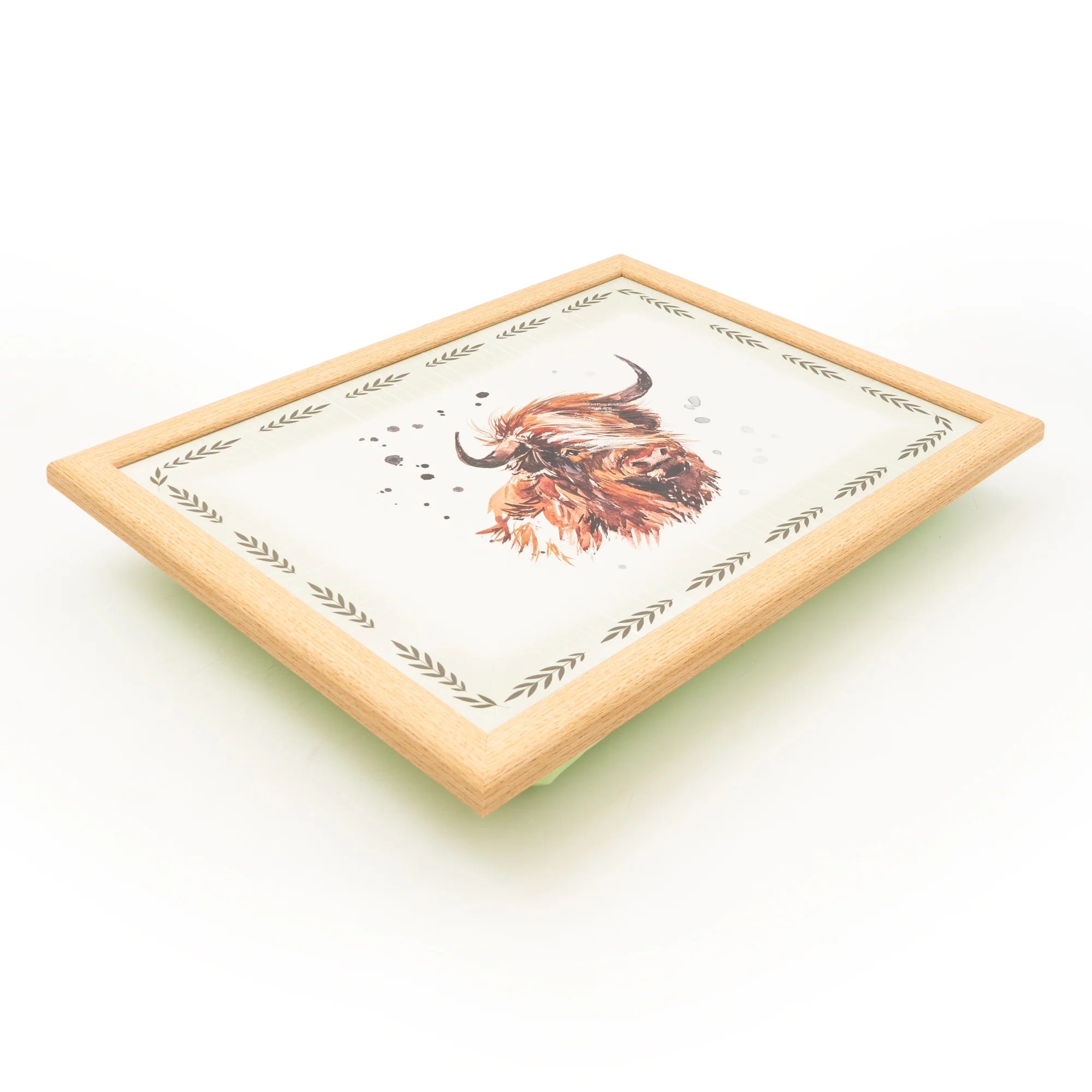 Charming Highland Cow Lap Tray - Image 4