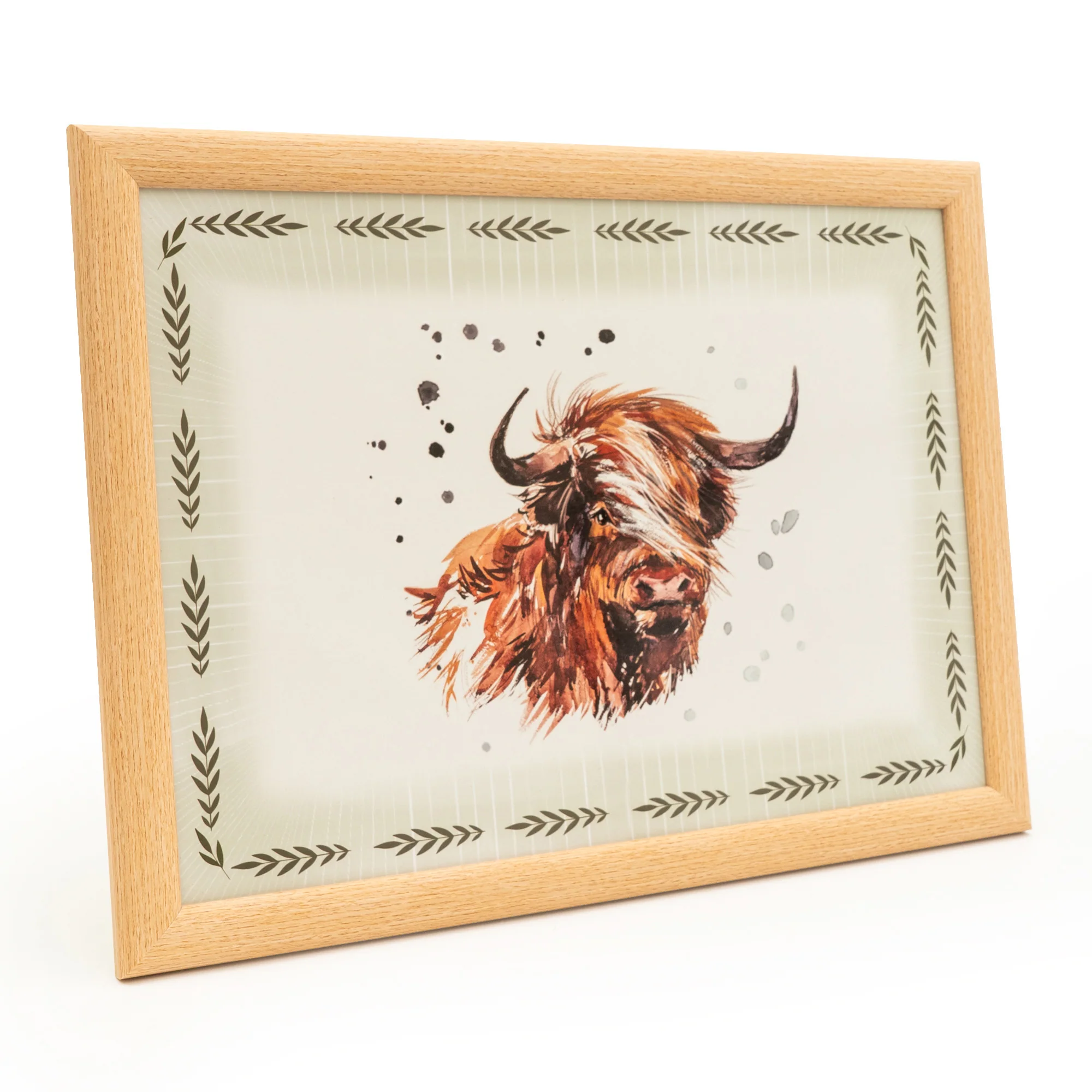 Charming Highland Cow Lap Tray - Image 6