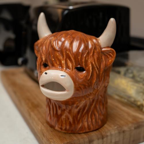 Highland Cow Milk Jug