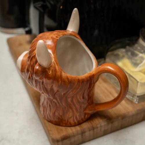 Highland Cow Milk Jug - Image 3