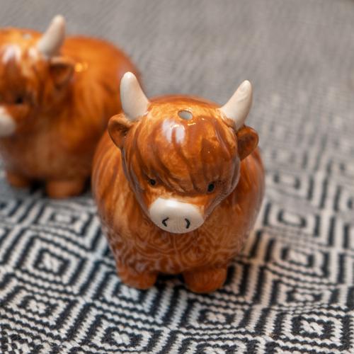 Highland Cow Salt & Pepper Set - Image 4