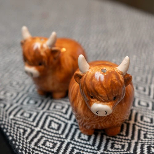 Highland Cow Salt & Pepper Set - Image 6