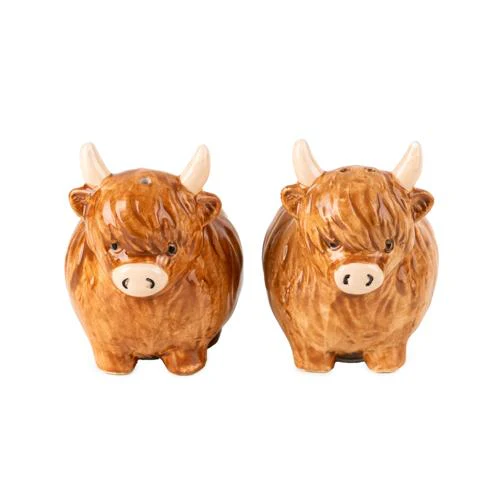 Highland Cow Salt & Pepper Set - Image 7