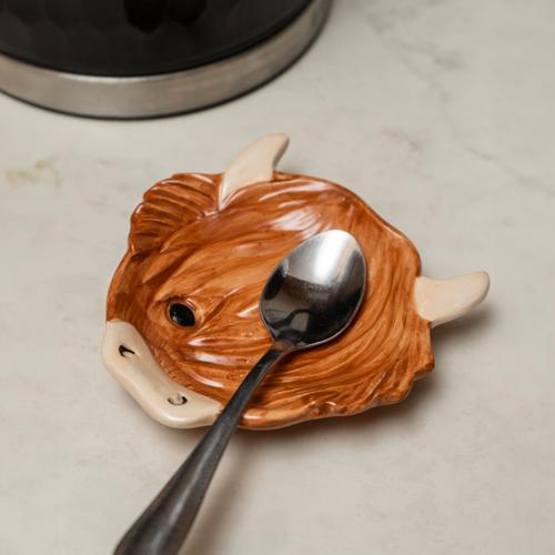 Highland Cow Spoon Rest