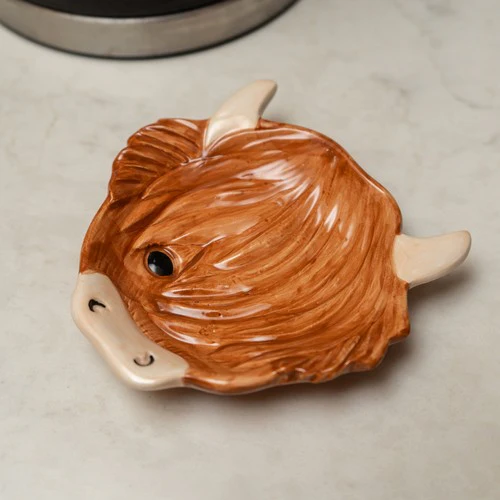 Highland Cow Spoon Rest - Image 2