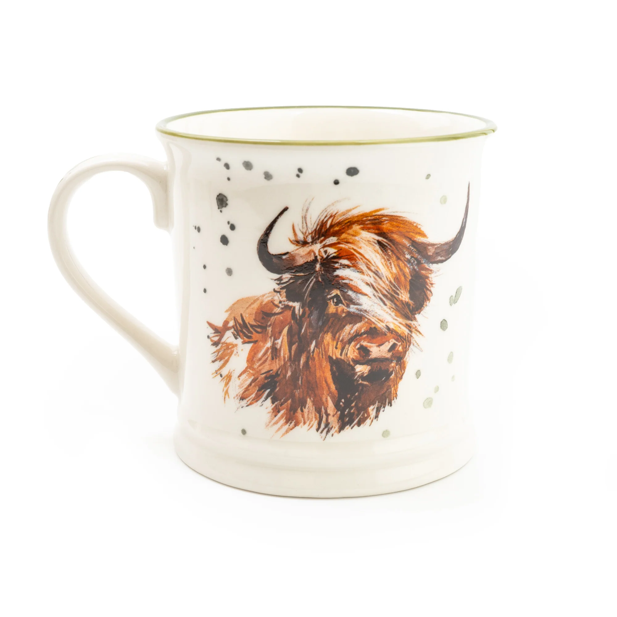 Rustic Highland Cow Tankard Mug - Image 2