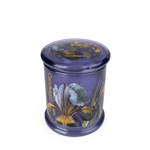 Iris & Tonka Bean Large Lidded Jar Candle - Image 3