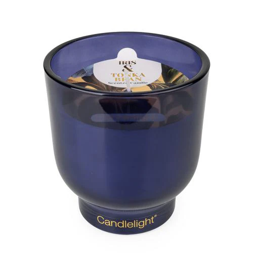 Iris & Tonka Bean Medium Footed Candle - Image 3