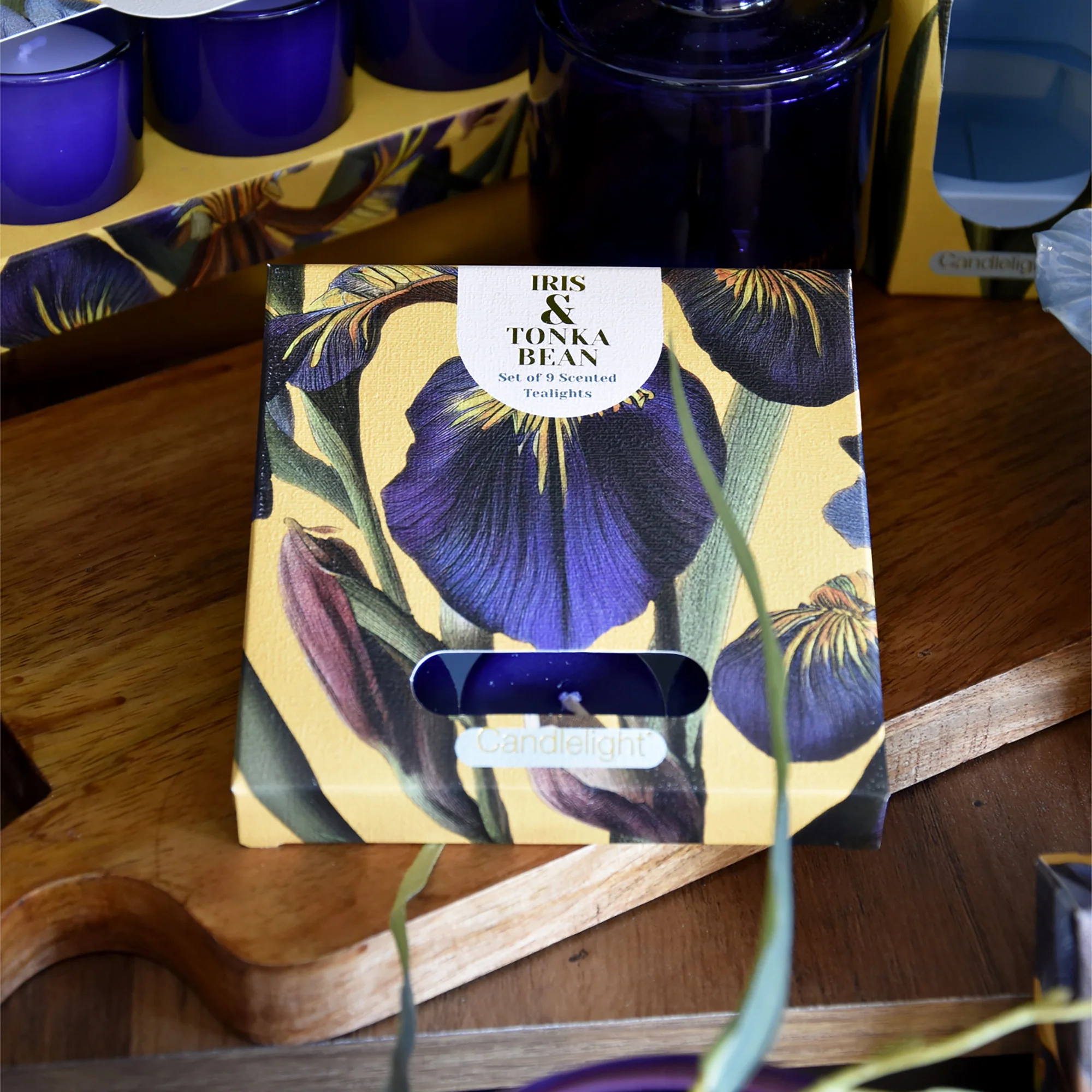 Iris & Tonka Bean Set of 9 Tealights