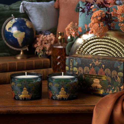 Jaisalmer Kashmir Pear & Fig Candle Duo - Image 2