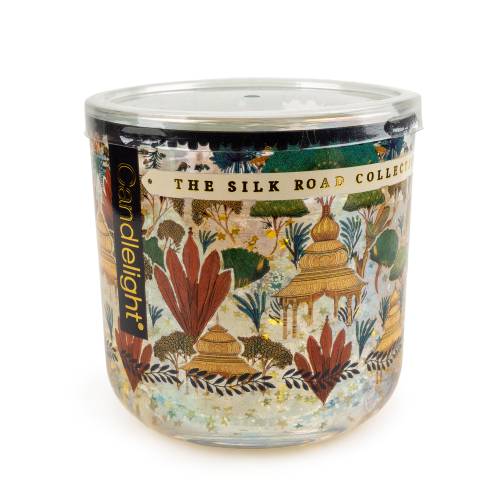 Jaisalmer Kashmir Pear & Fig LED Glitter Candle - Image 4