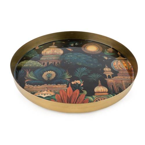 Jaisalmer Luxury Decorative Tray - Image 3