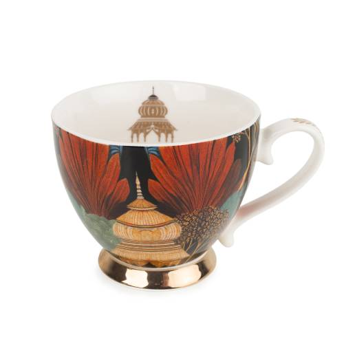 Jaisalmer Luxury Mug with Gold-Finished Base - Image 2