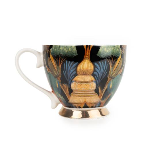 Jaisalmer Luxury Mug with Gold-Finished Base - Image 3