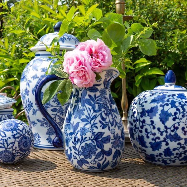 Jug - Blue/White Design