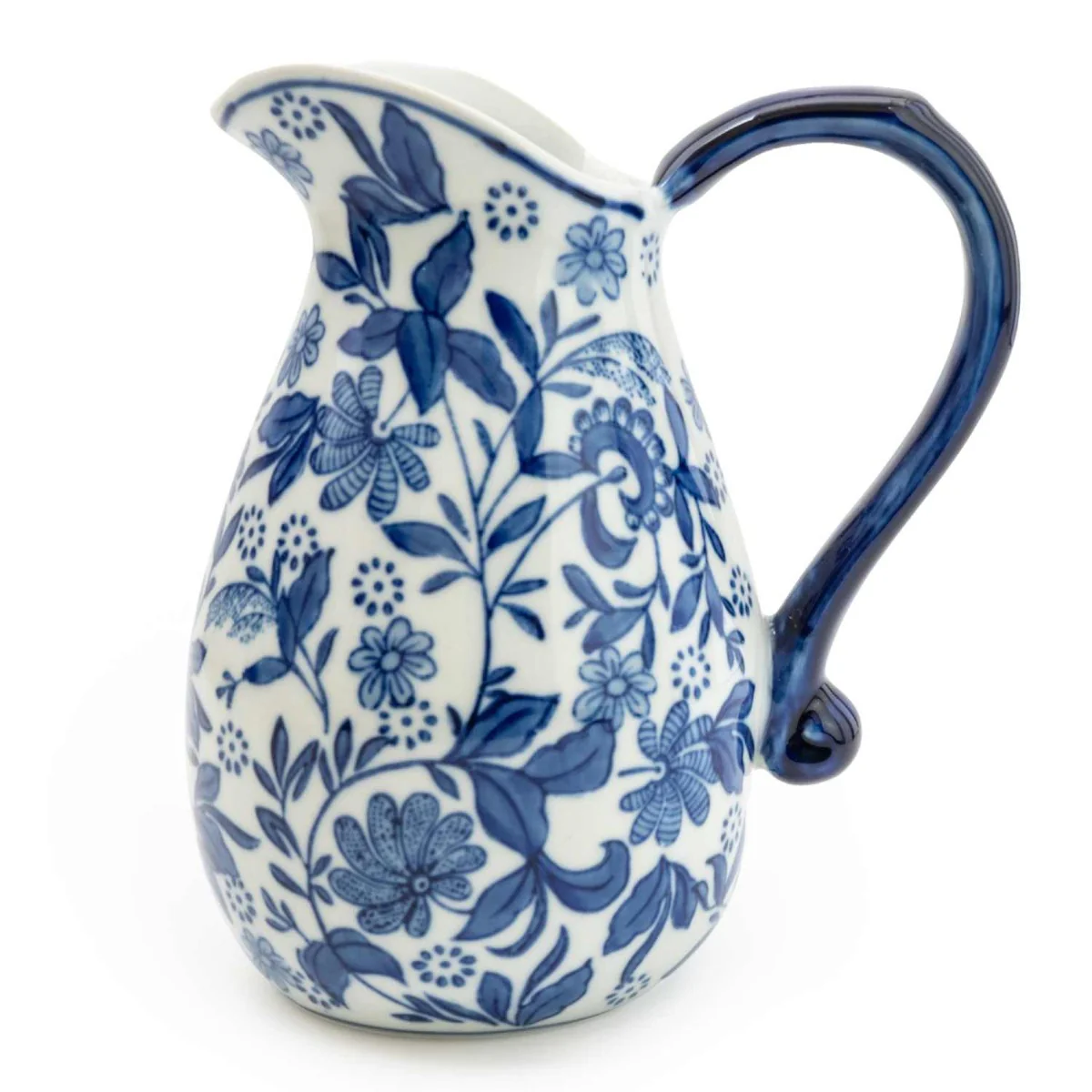 Jug - Blue/White Design - Image 4