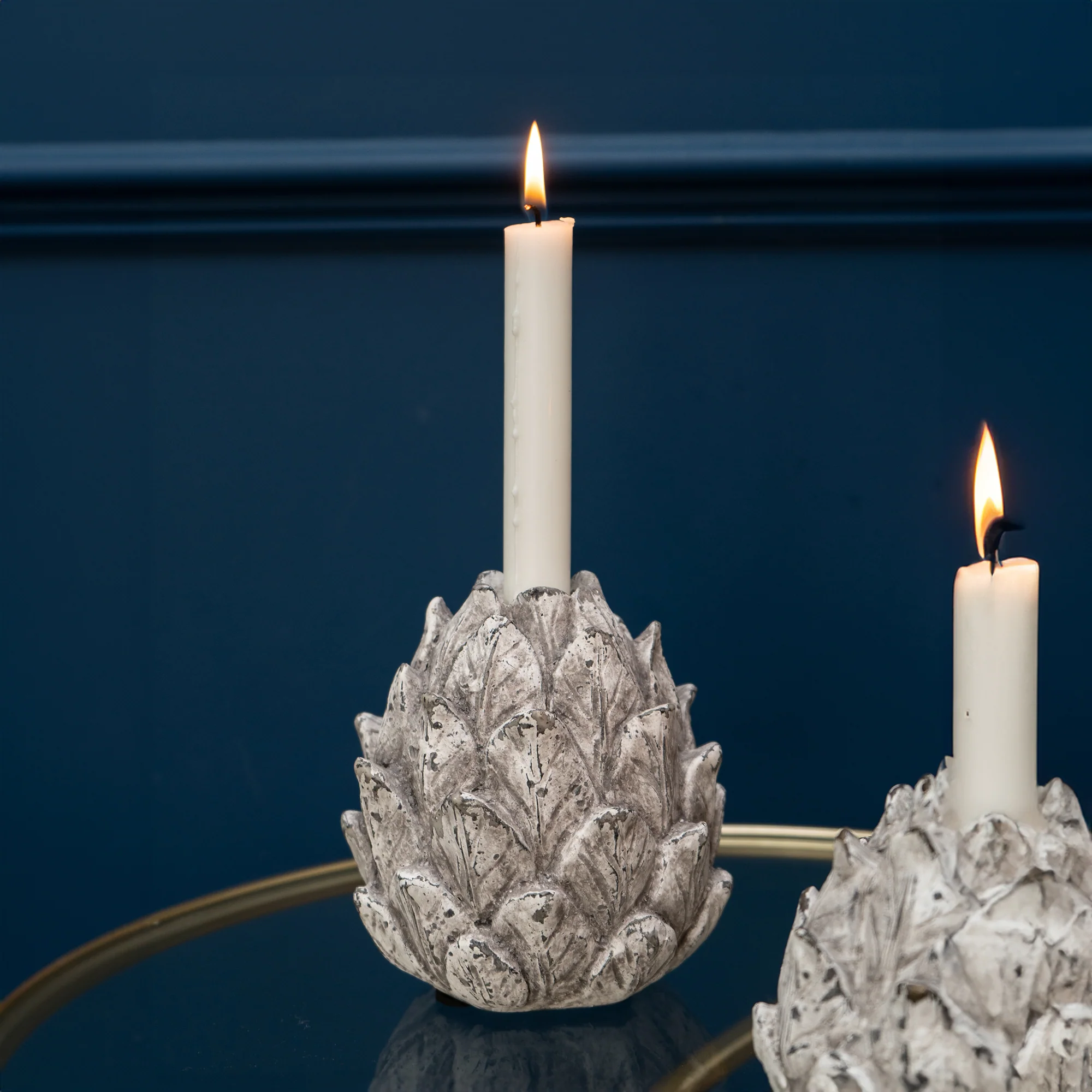 Large Artichoke Candleholder
