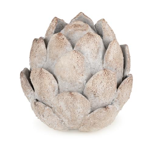 Large Ceramic Stone Flower Ornament
