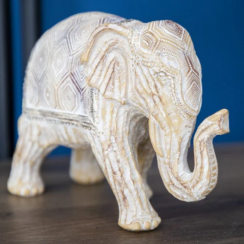 Large Elephant Resin Ornament