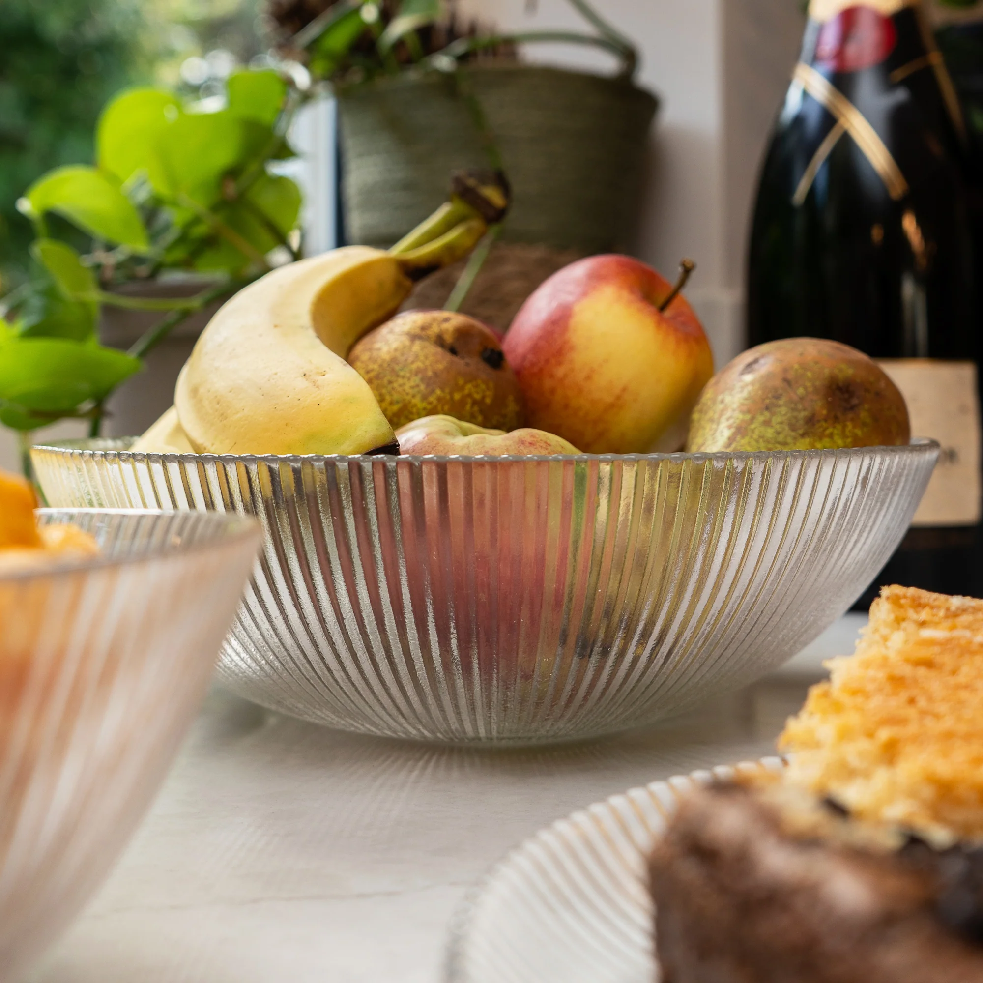 Crystal Clear Large Glass Bowl - Image 2