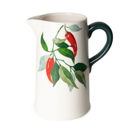 Large Jug with Chilli Illustration - Image 3