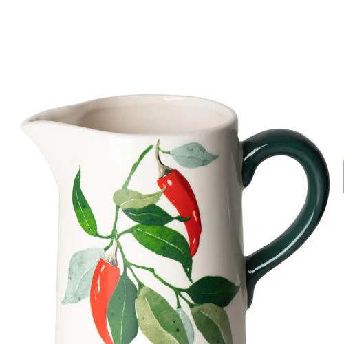 Large Jug with Chilli Illustration - Image 4