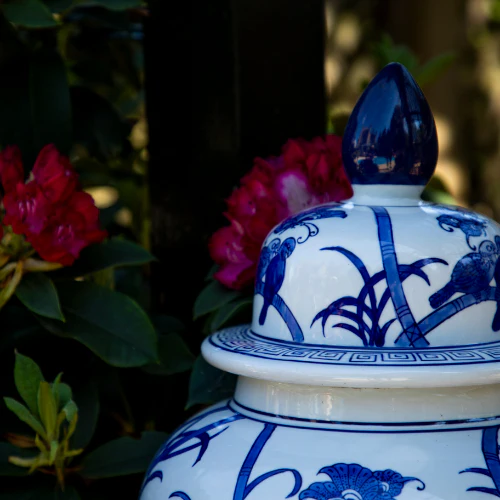 Large Oriental Ginger Jar - Image 7