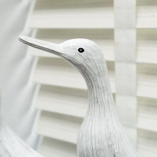 Large Resin Duck with Light Blue Wellies - Image 5
