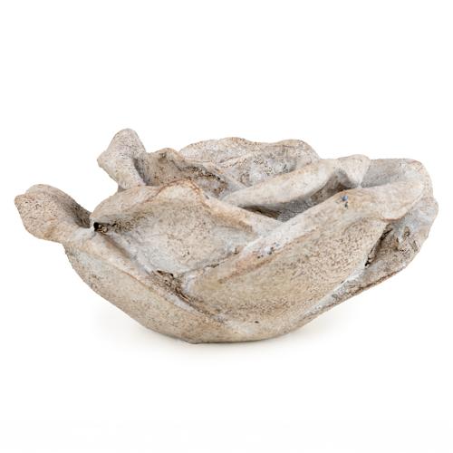 Large Resin Stone Rose Ornament - Image 4