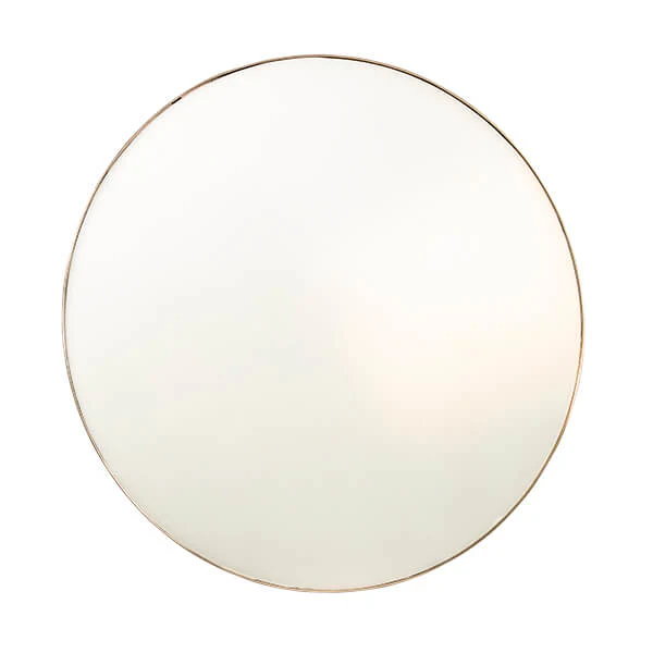 Large 80CM Round Mirror with Gold Metal Frame - Image 13