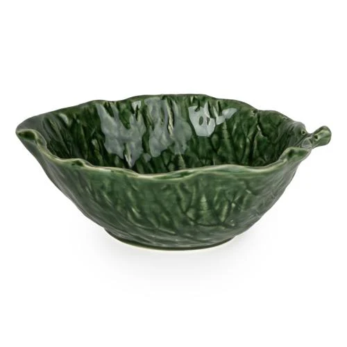 Leaf-Shaped Ceramic Bowl - Green - 17cm - Image 3