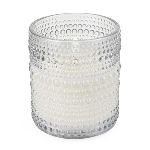 LED Glass Candle in Smoky Black - Image 3