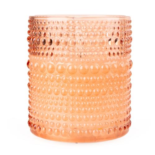LED Glass Candle in Terracotta - Image 4