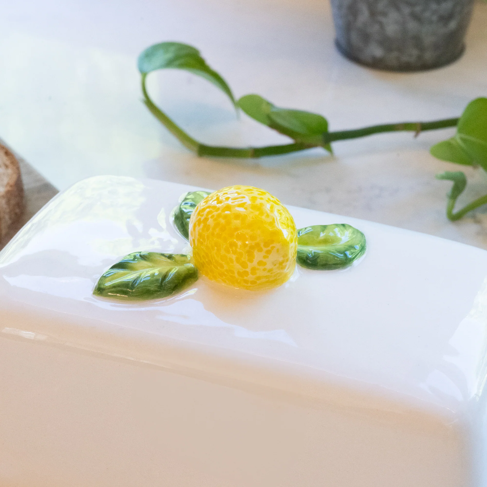 Lemon Butter Dish - Image 2