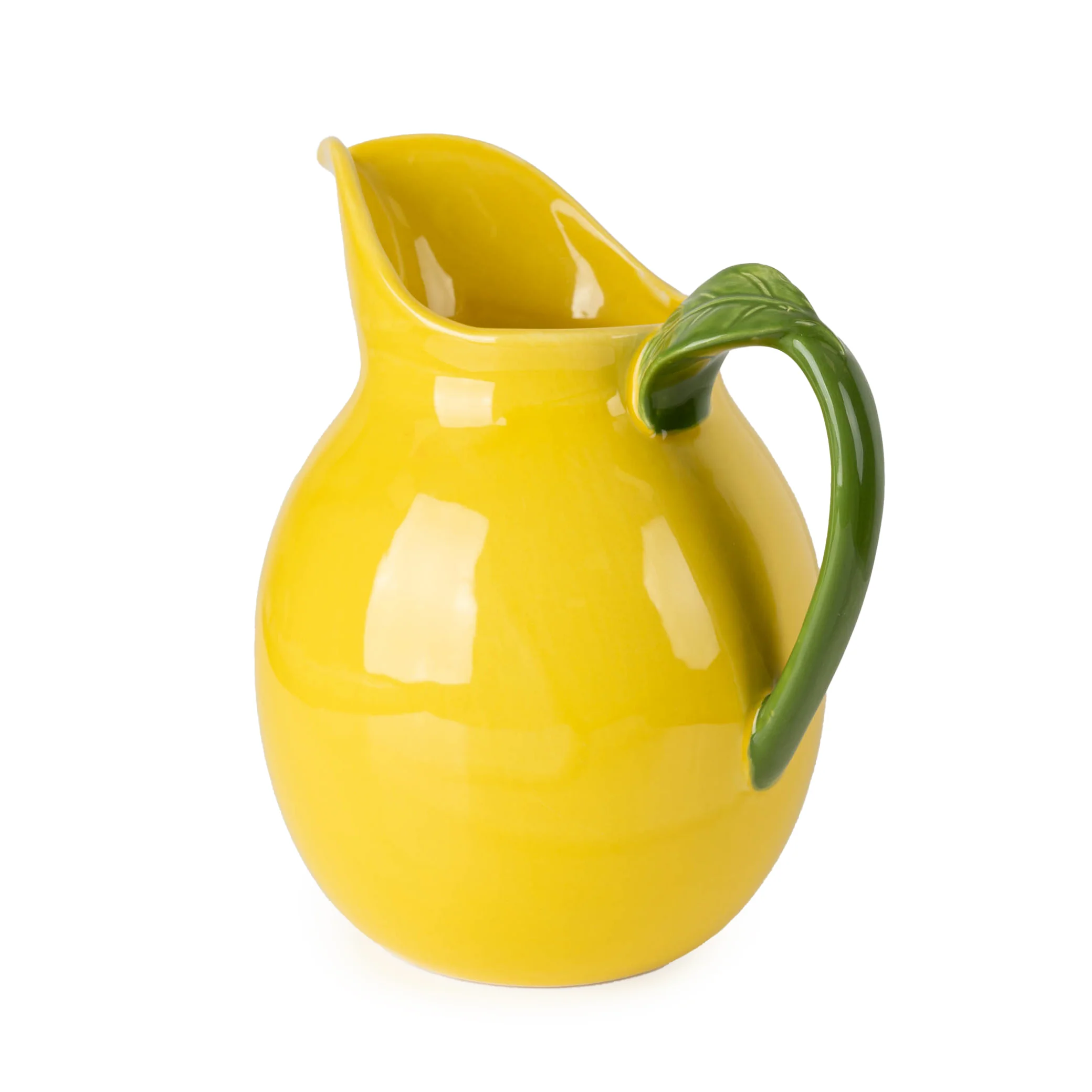 Ceramic Jug Reactive Glaze - Lemon - Image 5