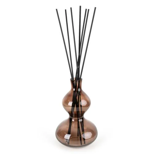500ml Glass Bubble Reed Diffuser With Bergamot & Amber Scent - Image 6