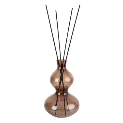 500ml Glass Bubble Reed Diffuser With Bergamot & Amber Scent - Image 7