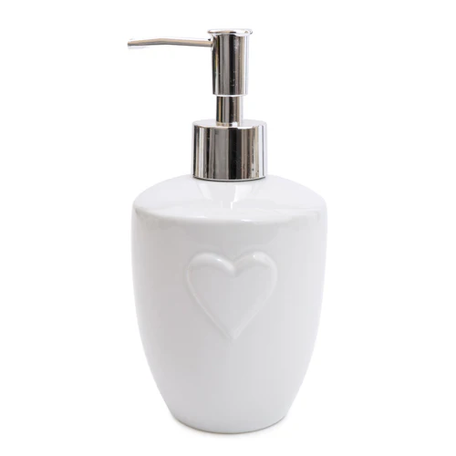 Embossed Heart Lotion dispenser - Image 3