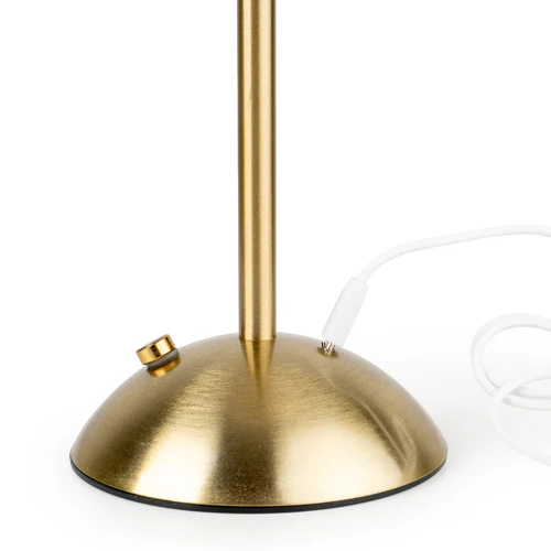Luna Luxe LED Touch Brass Table Lamp - Image 3